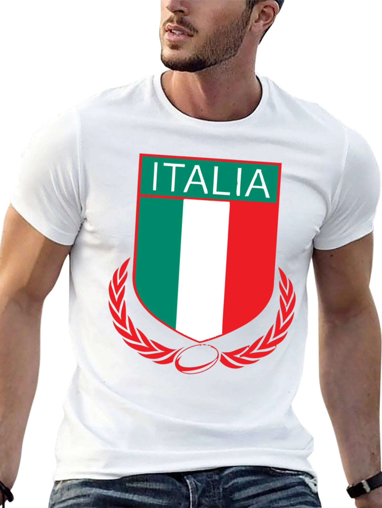 Italia Rugby T-Shirt - Italian National Team Supporter