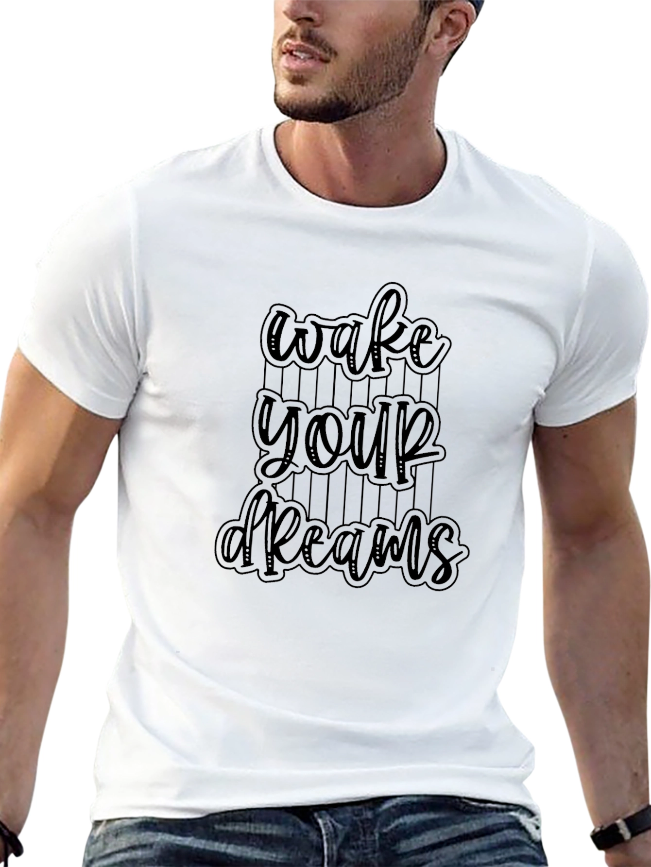 Wake Your Dreams T-Shirt - Black