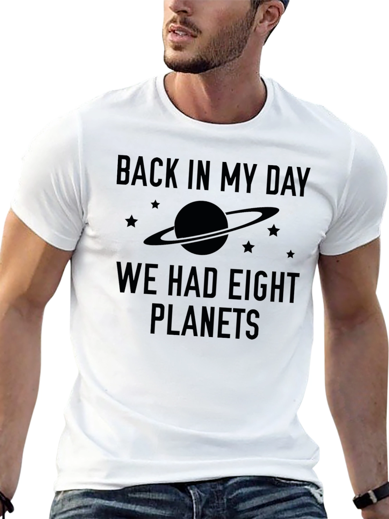 Back in My Day 8 Planets T-Shirt