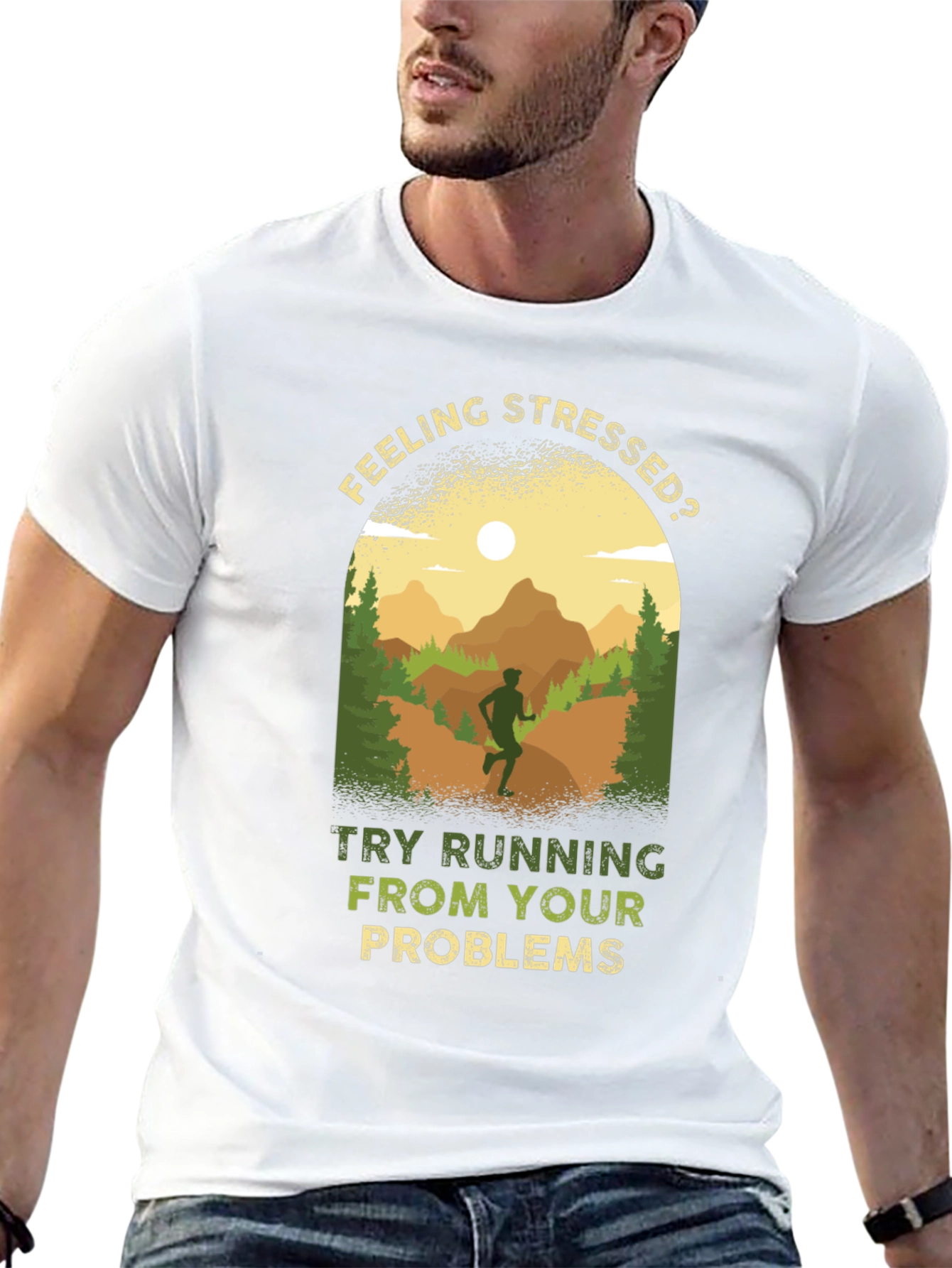 Feeling Stressed? Running T-Shirt