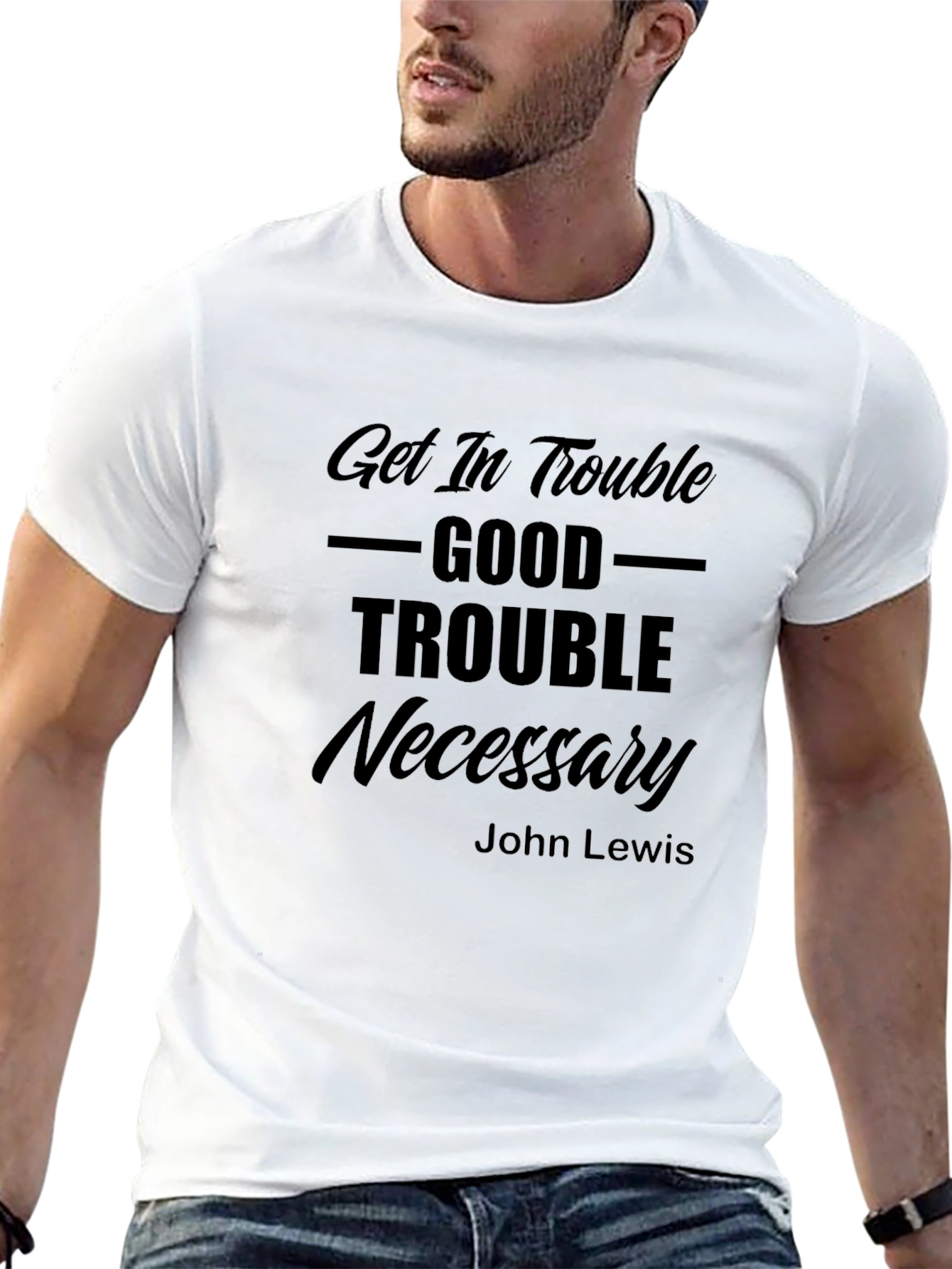 Get in Trouble Good Trouble Necessary T-Shirt