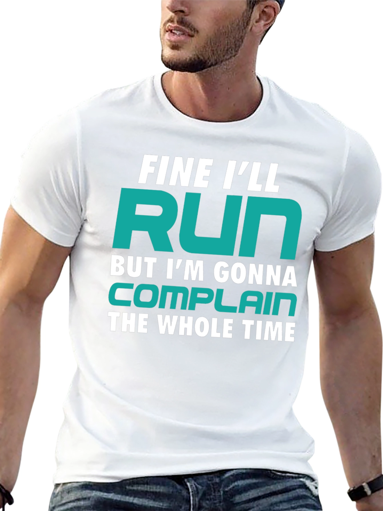 Funny Runner T-Shirt - Fine Ill Run
