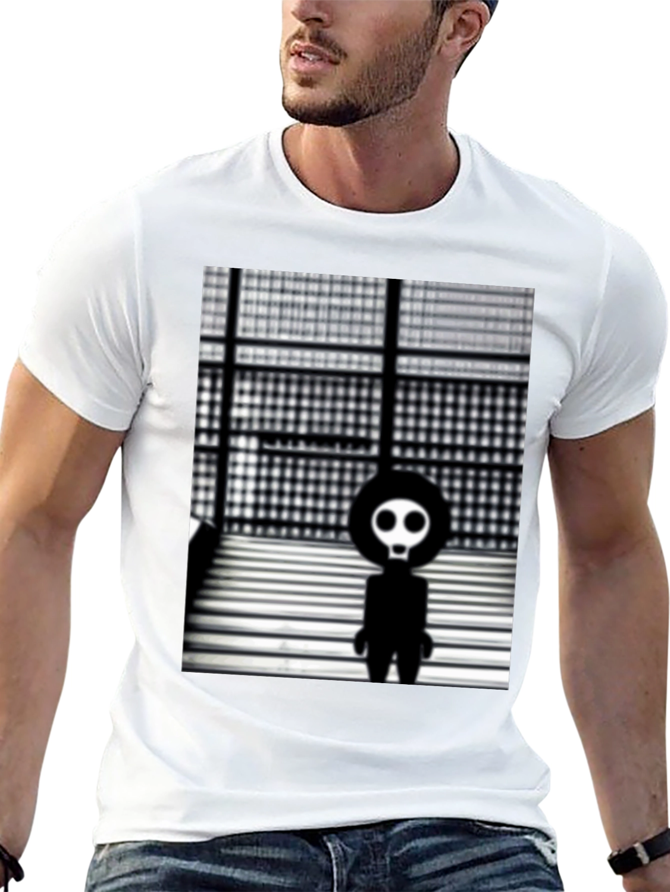 Grim Reaper Graphic Black T-Shirt