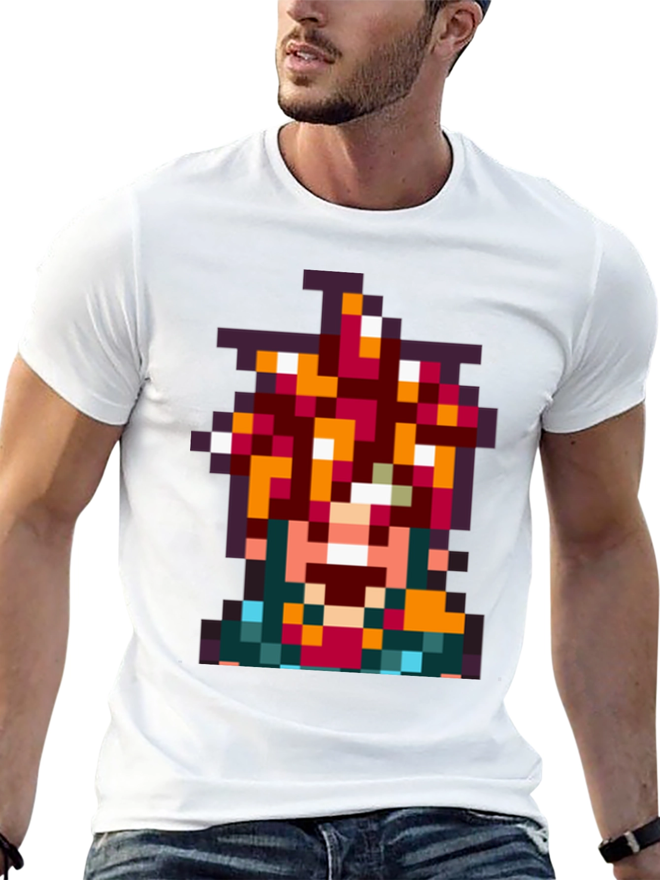 Retro Pixel Art T-Shirt