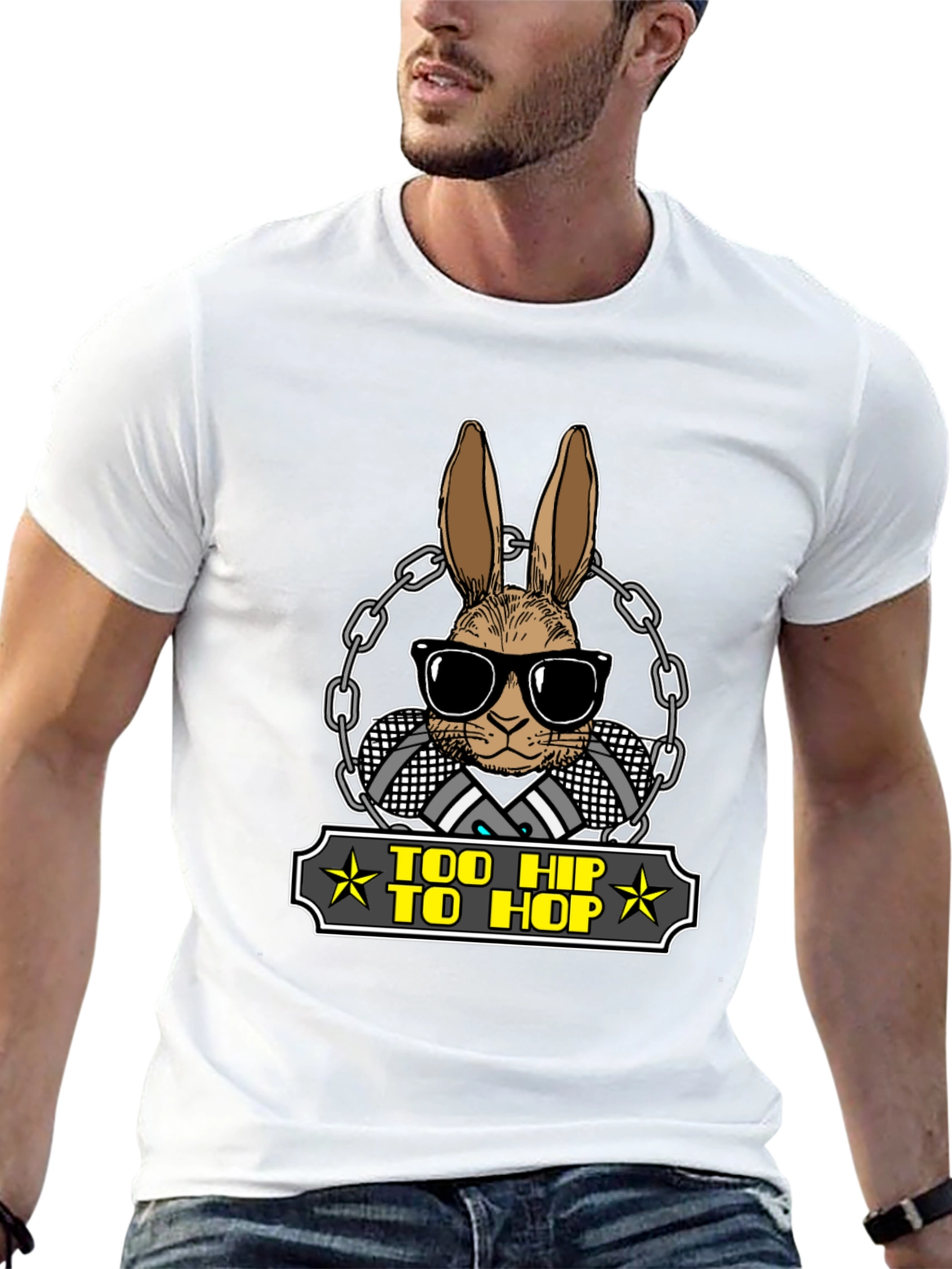 Too Hip to Hop Graphic T-Shirt