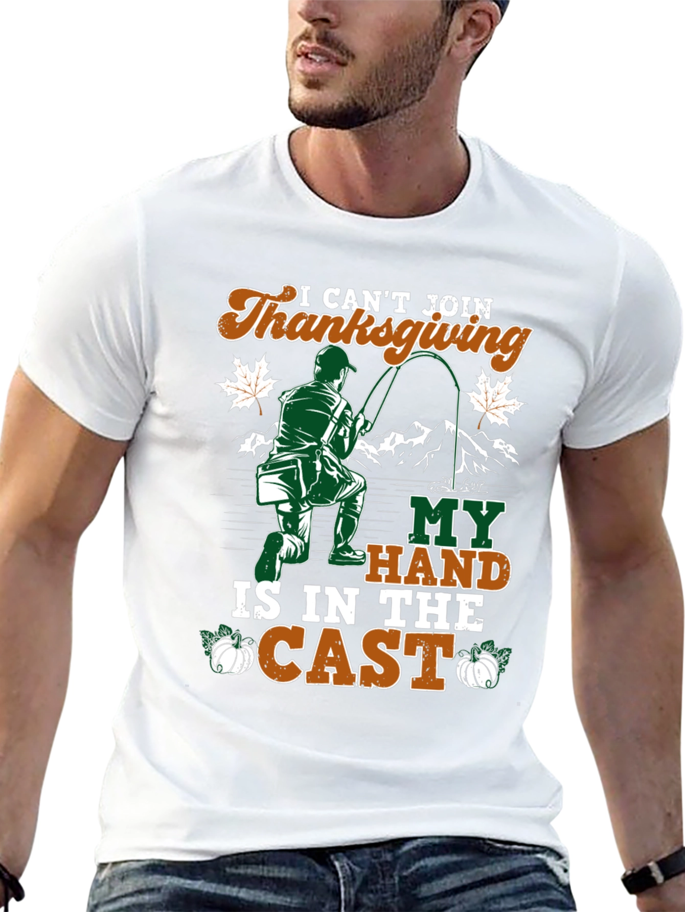 Thanksgiving Fishing T-Shirt