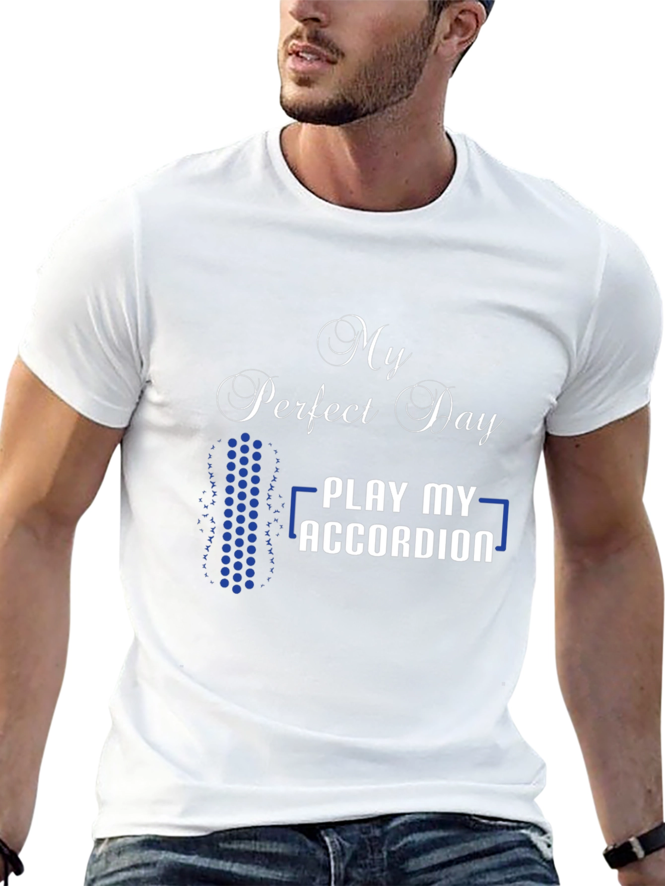 My Perfect Day Accordion T-Shirt