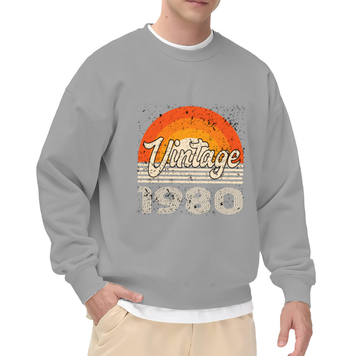 Vintage - Sun & Sunset Graphic ԲÁìÎÀÒ | Unisex Pullover Sweatshirt
