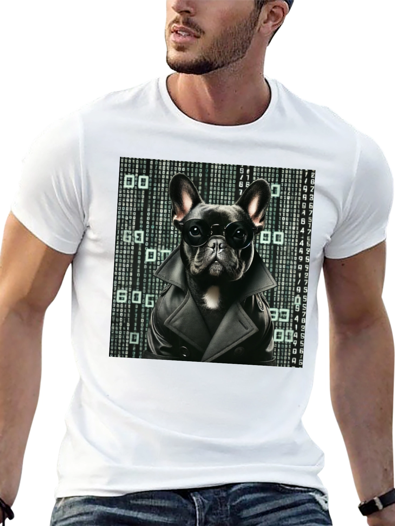 Matrix Dog T-Shirt - Geek Chic