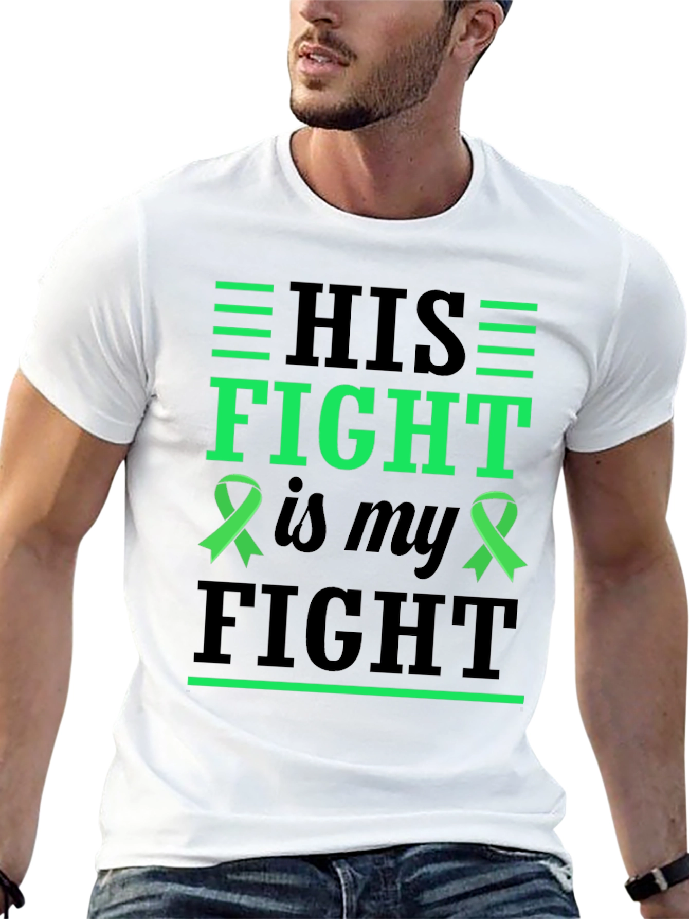 His Fight is My Fight Awareness T-Shirt