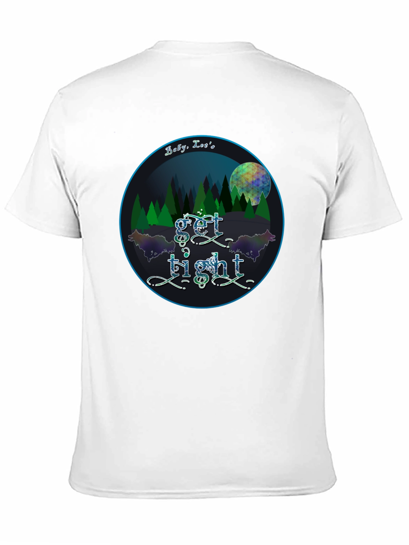 Get Tight Graphic Tee - Unisex Black T-Shirt