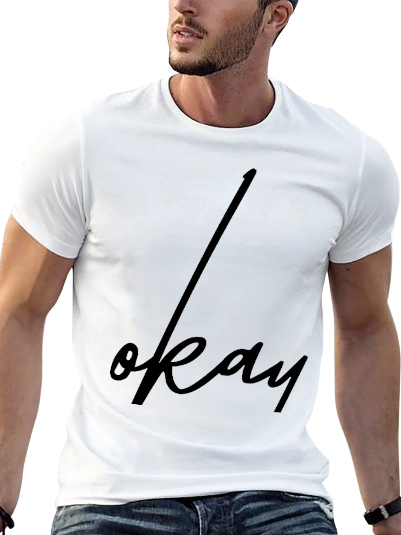 Okay Graphic T-Shirt - Casual Comfort