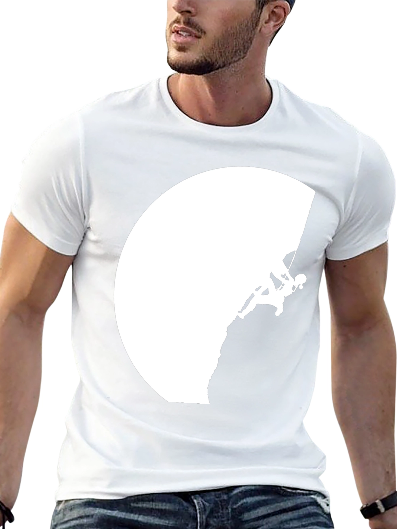Climbing Moon Graphic Tee - Adventure Ready