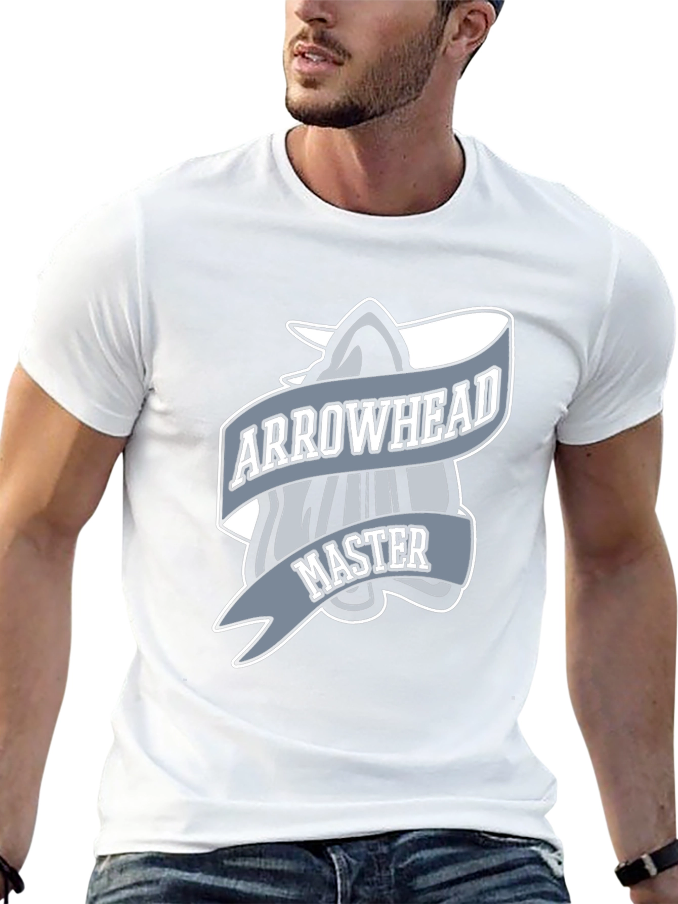 Arrowhead Master Graphic T-Shirt - Black Cotton Tee