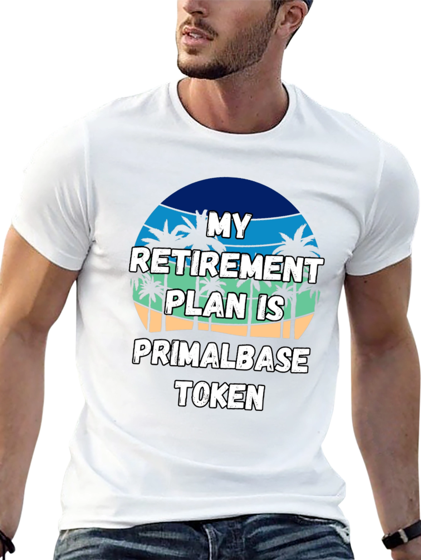 Retirement Plan Primalbase Token T-Shirt