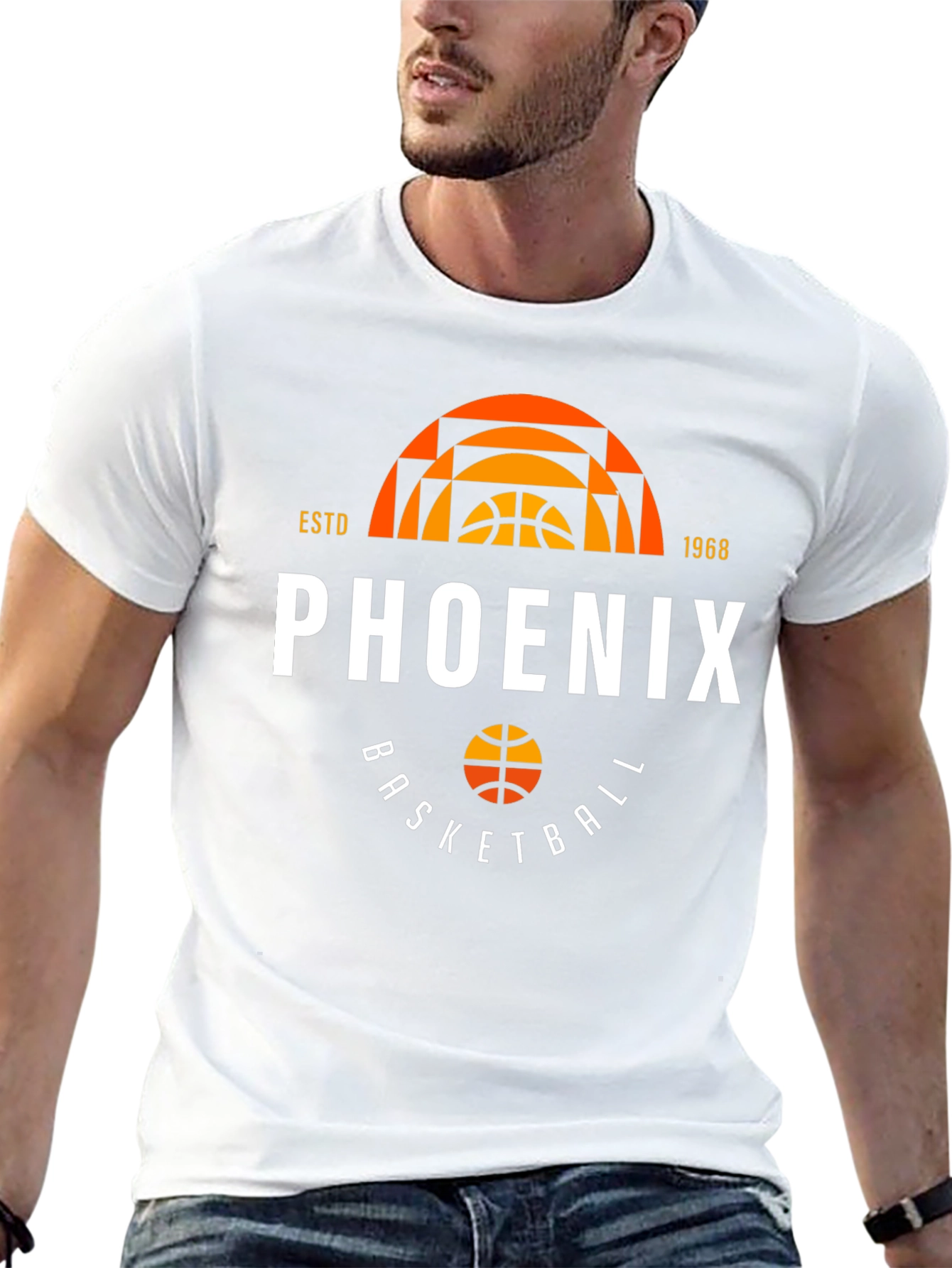 Phoenix Basketball Est. 1968 Graphic T-Shirt