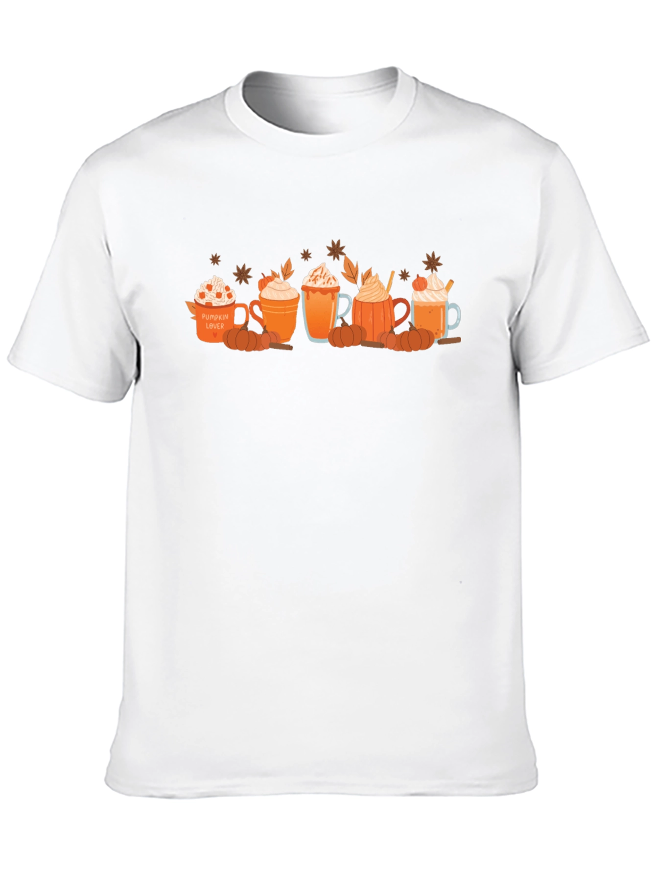Pumpkin Spice Latte Lover T-Shirt Fall Coffee Tee