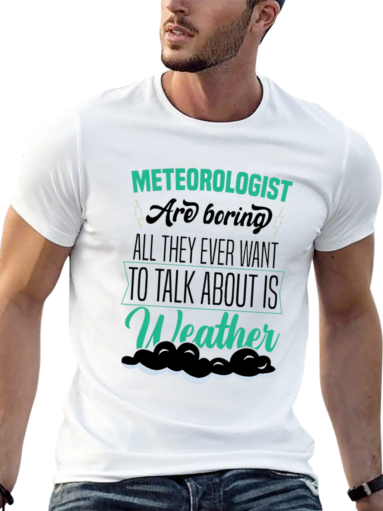Meteorologist Humor Graphic T-Shirt