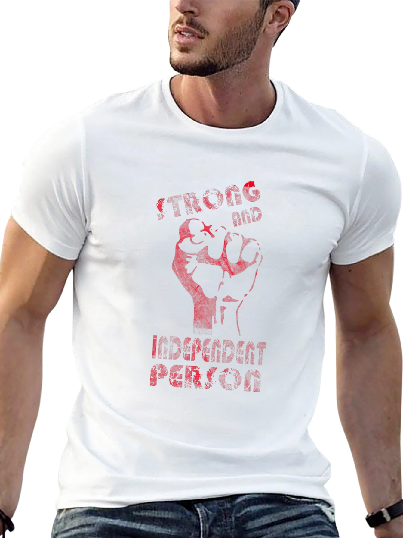 Strong Independent Person Graphic Tee