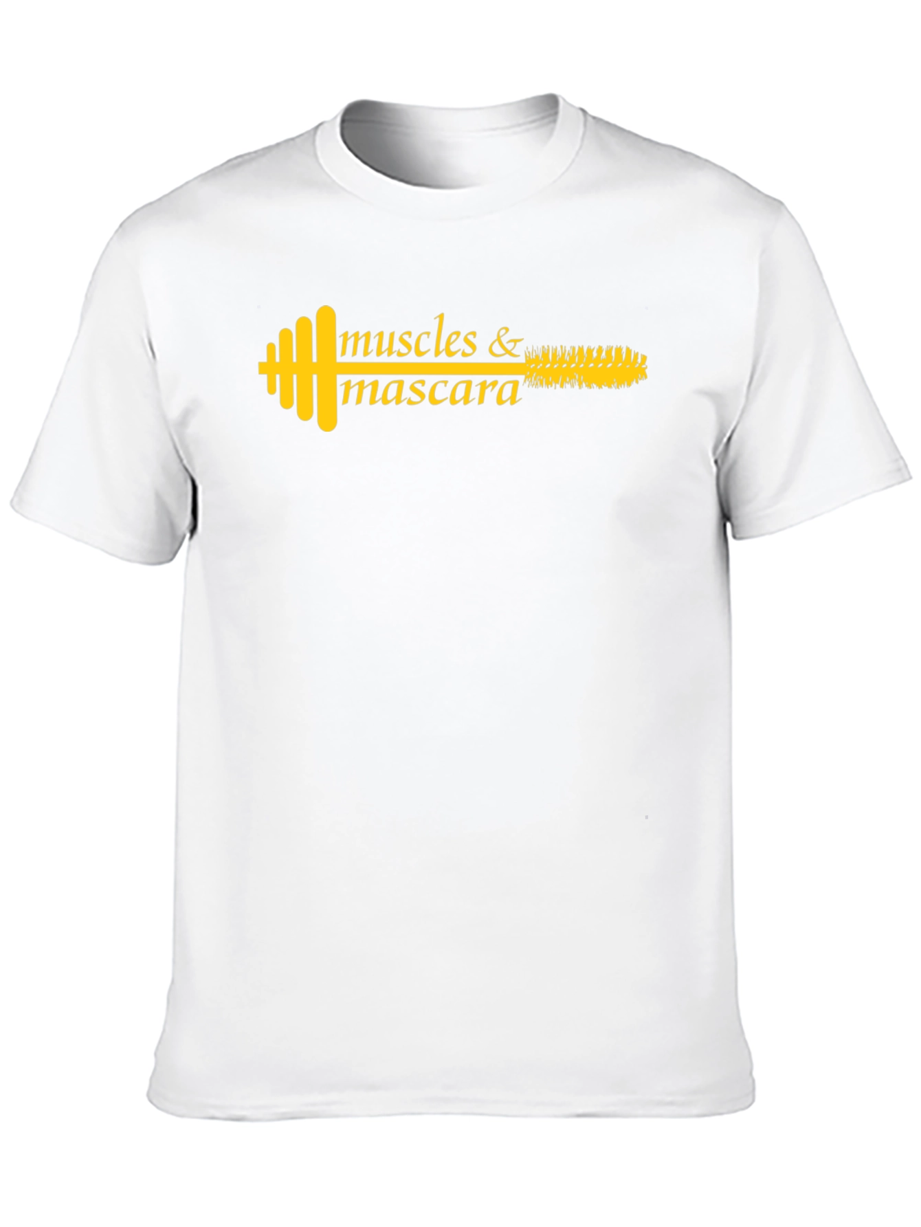 Muscles & Mascara Graphic T-Shirt - Fitness Fashion