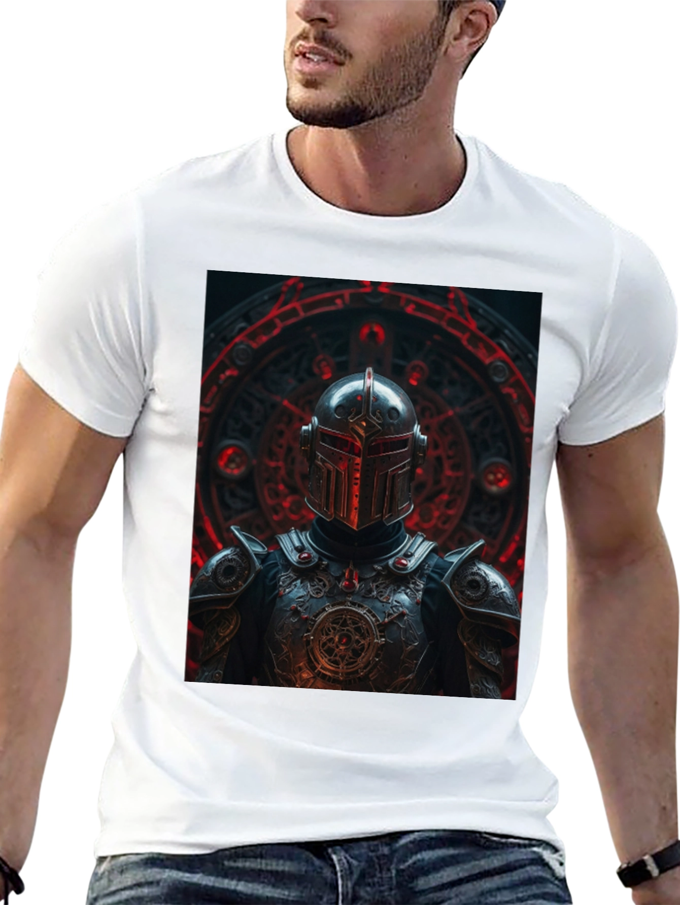Knight Templar Graphic Tee - Black