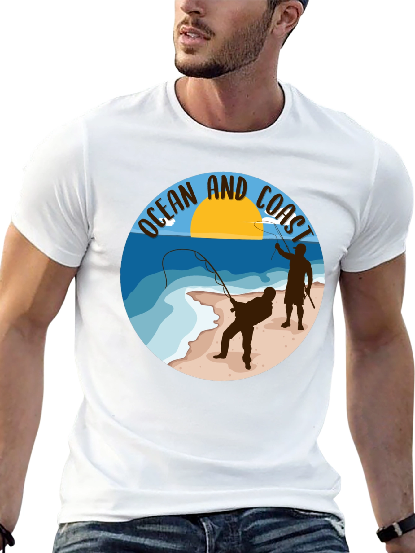 Ocean and Coast Fishing T-Shirt