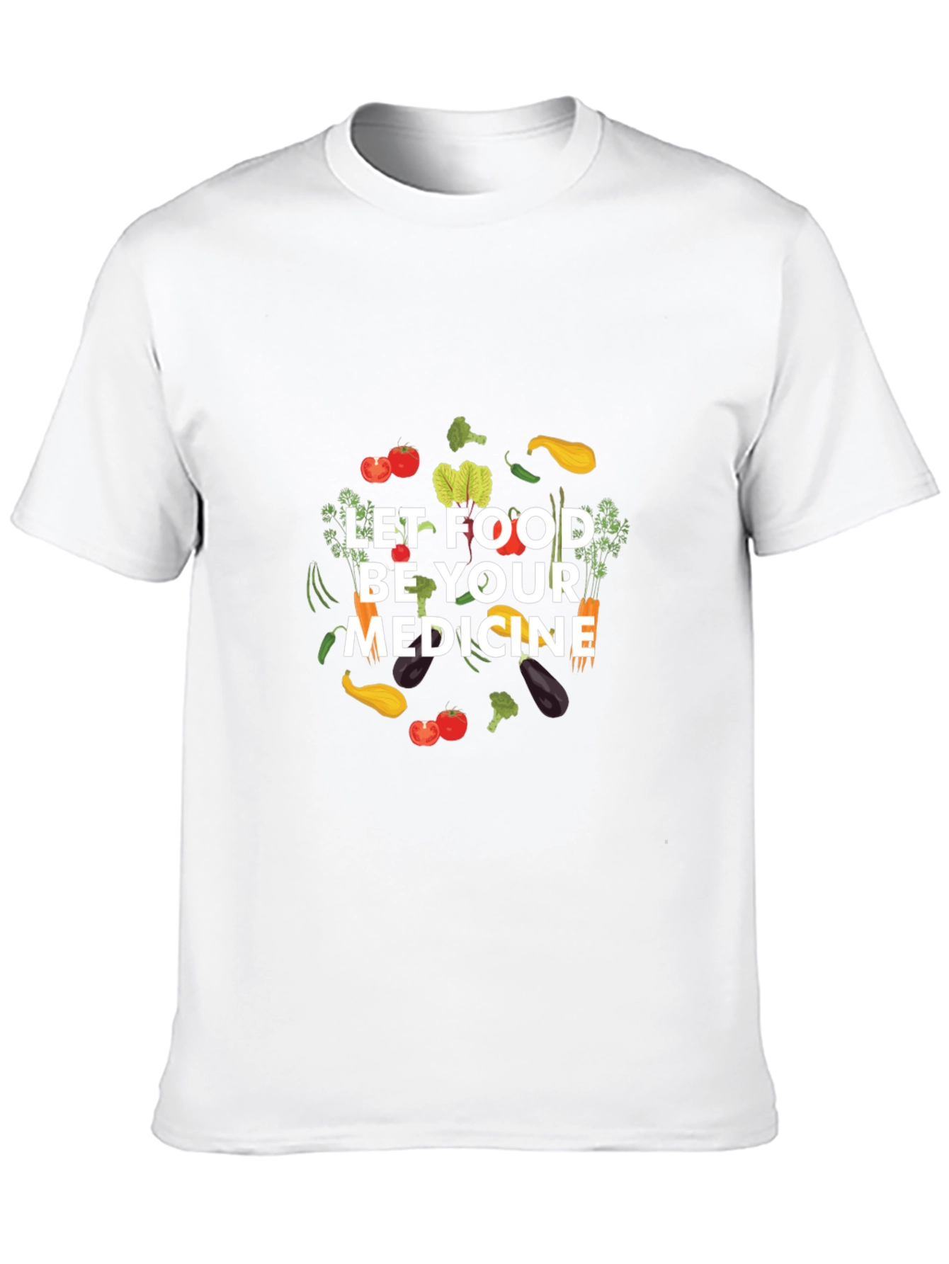 Food is Medicine T-Shirt - Healthy Eating Tee