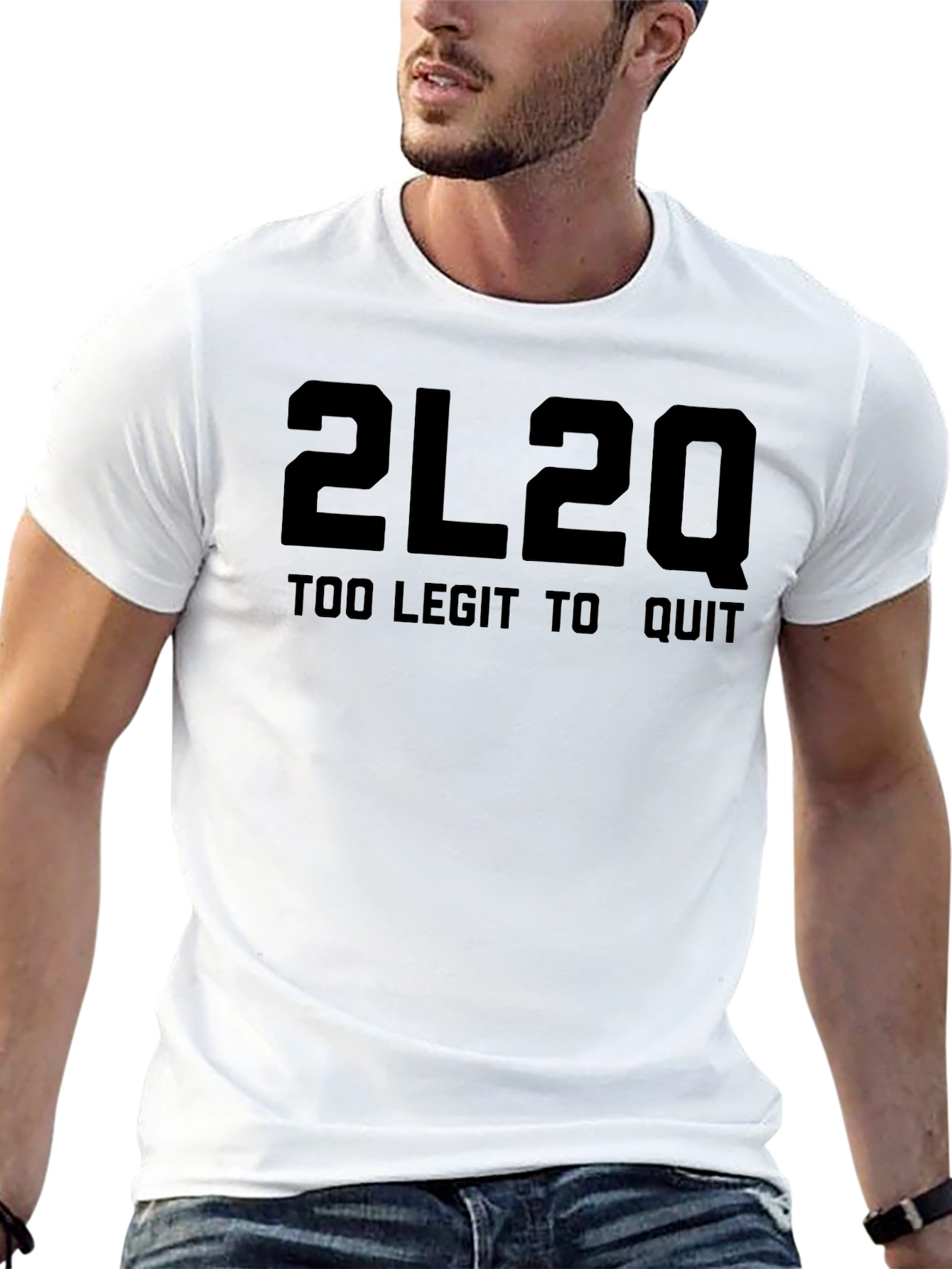2L2Q Too Legit to Quit Black T-Shirt