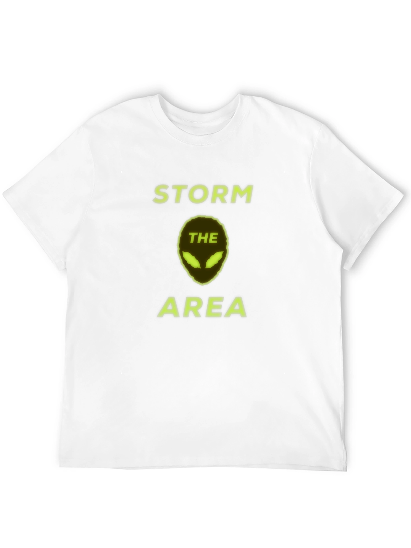 Storm The Area Alien Graphic T-Shirt