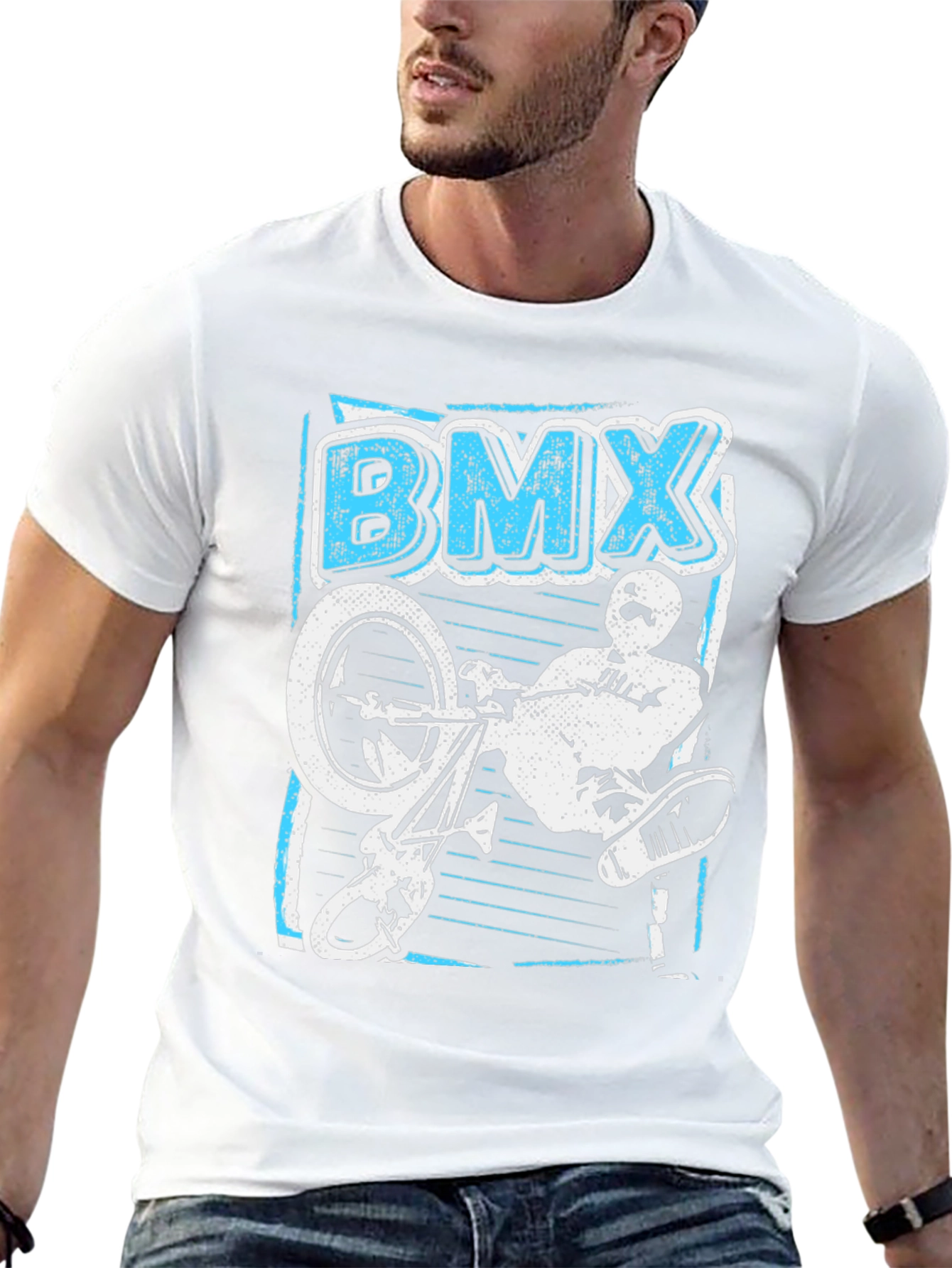 BMX Rider Graphic T-Shirt