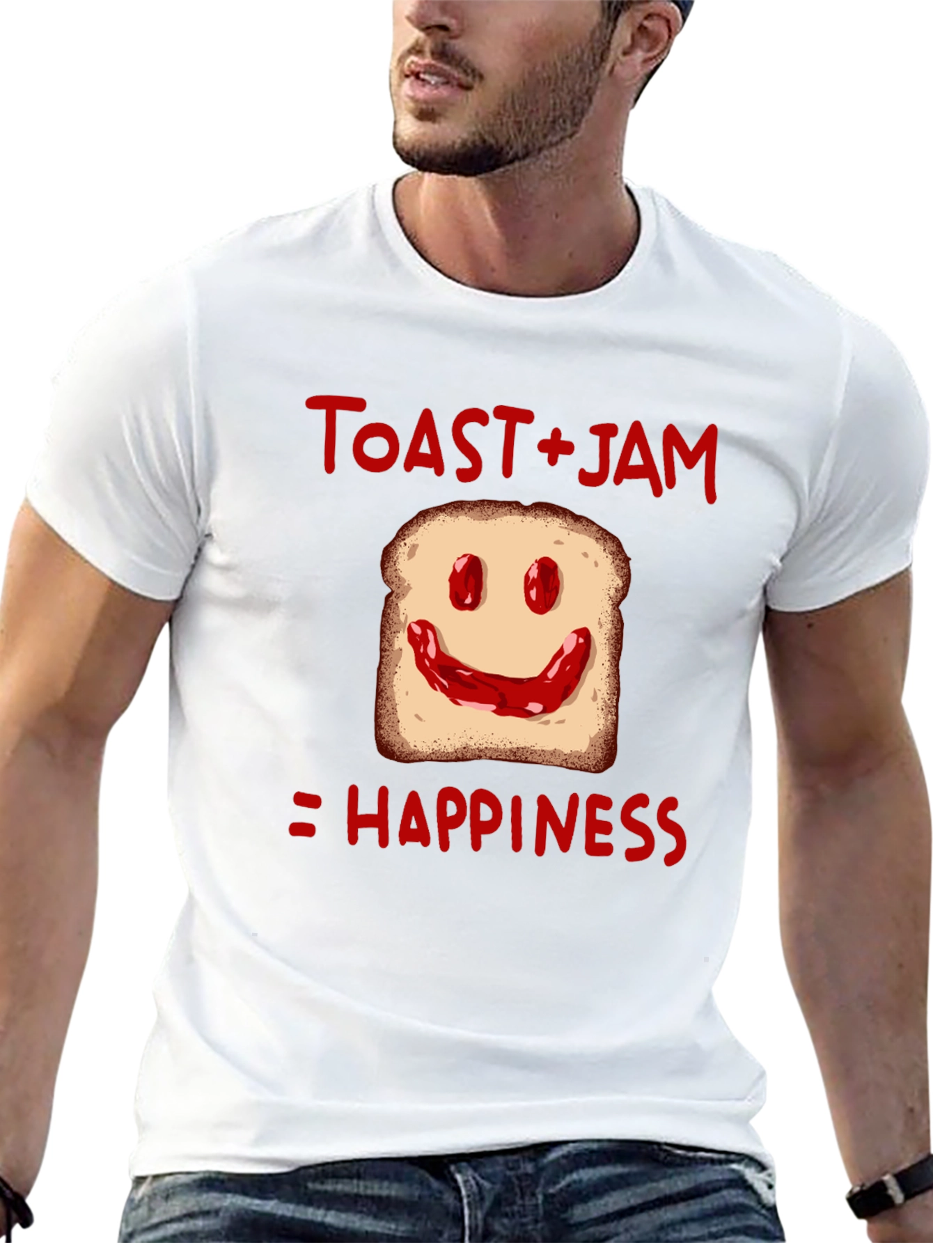 Toast and Jam Happiness Graphic Tee