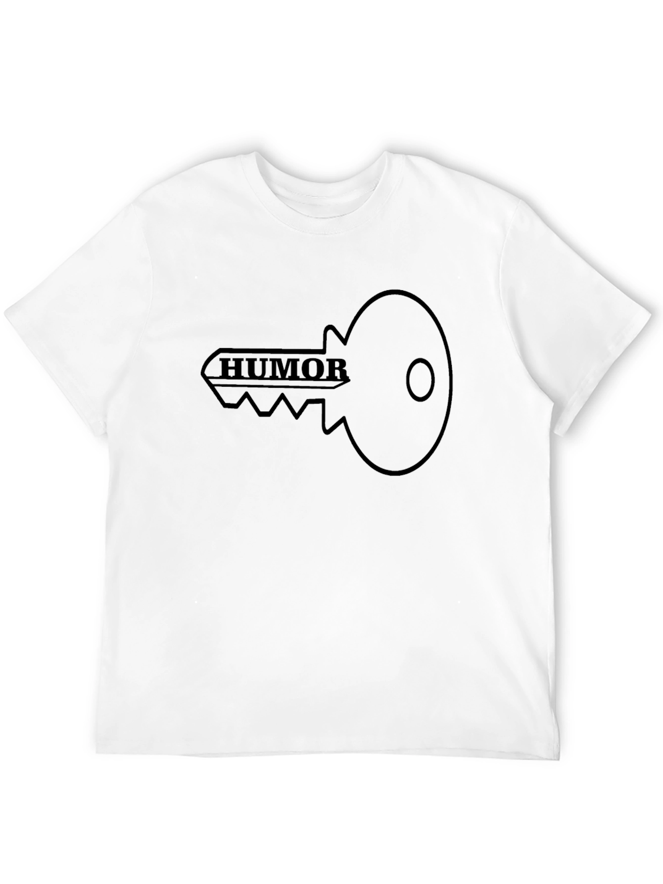 Humor Key Graphic Tee - Unlock Your Style!