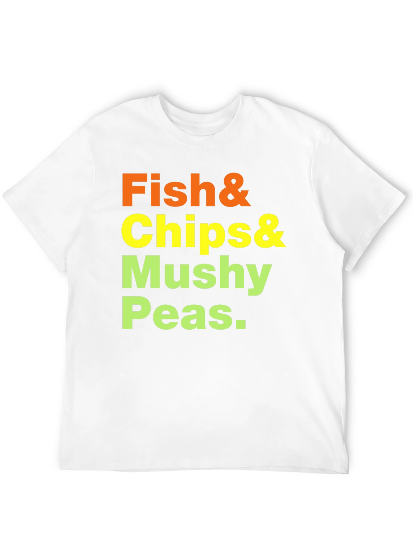 Fish & Chips T-Shirt - Classic Food Tee