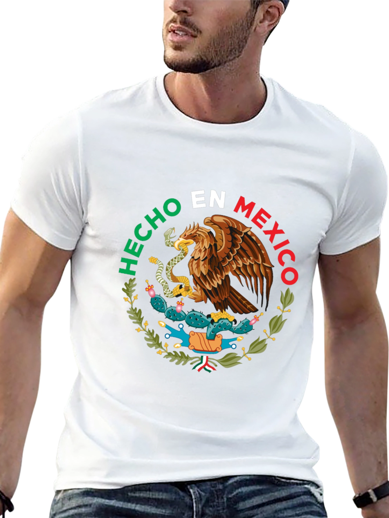 Hecho en Mexico Graphic Tee - Black