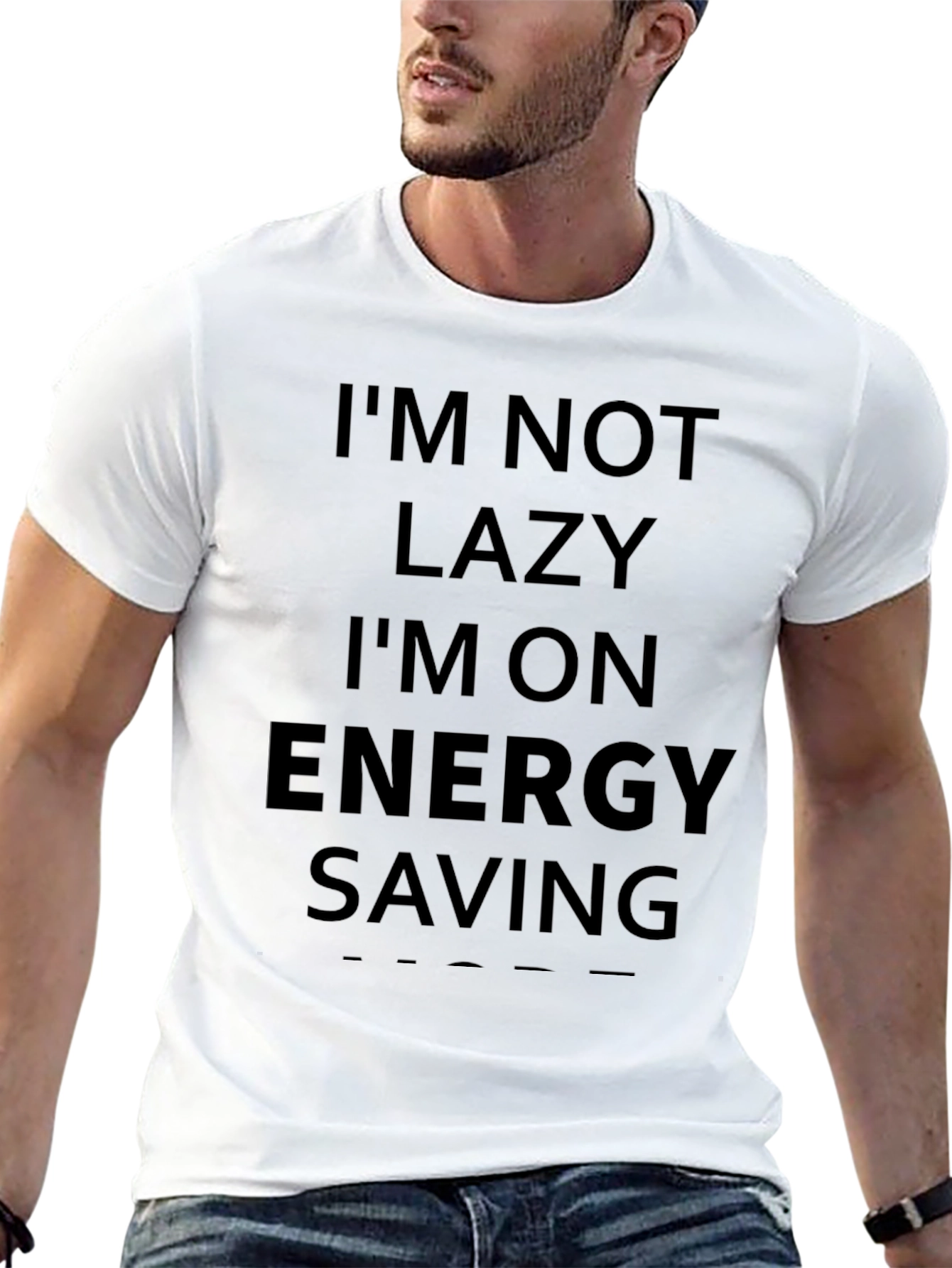 Funny Energy Saving Mode T-Shirt