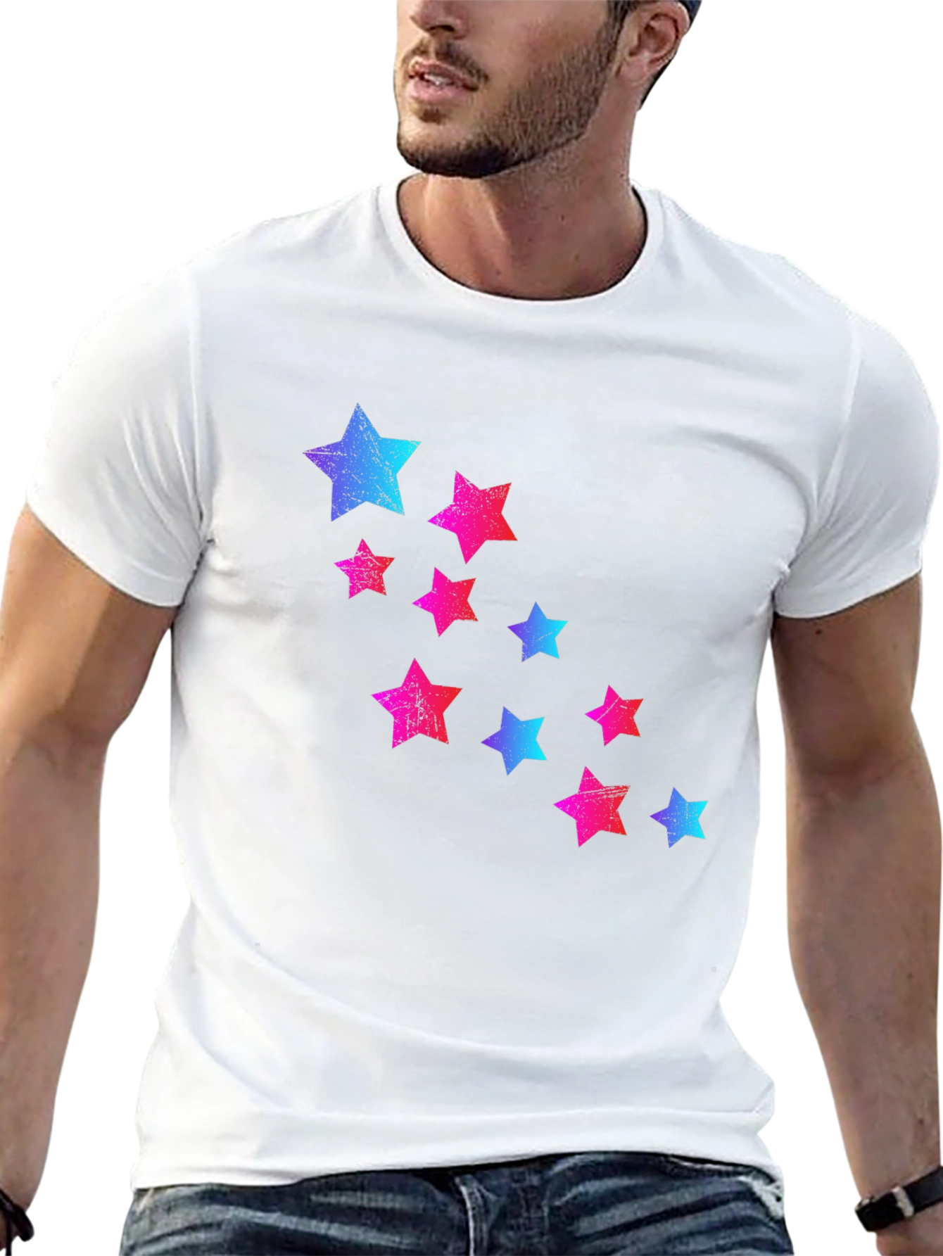 Starry Sky Black T-Shirt