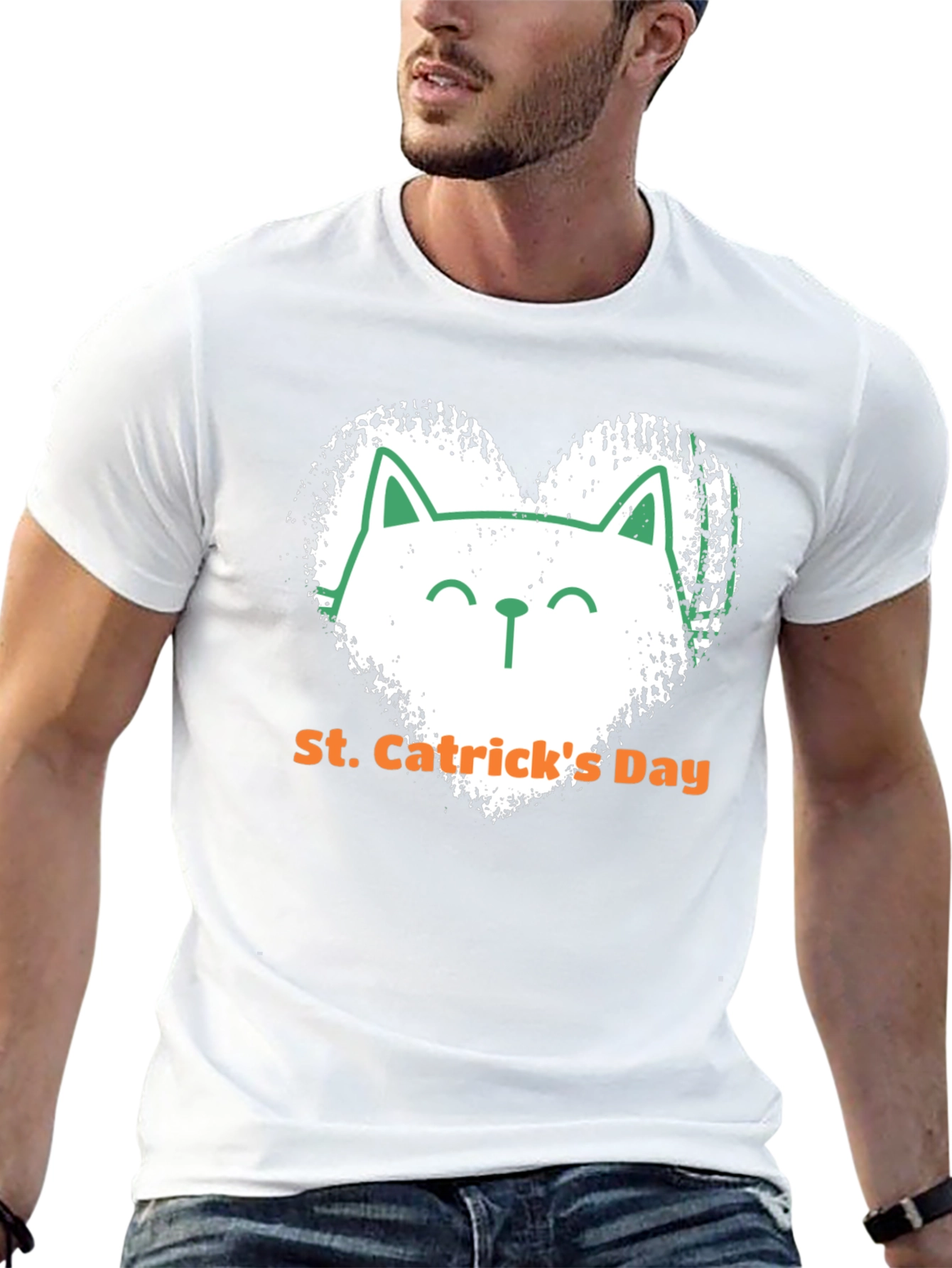 St. Catricks Day Black T-Shirt