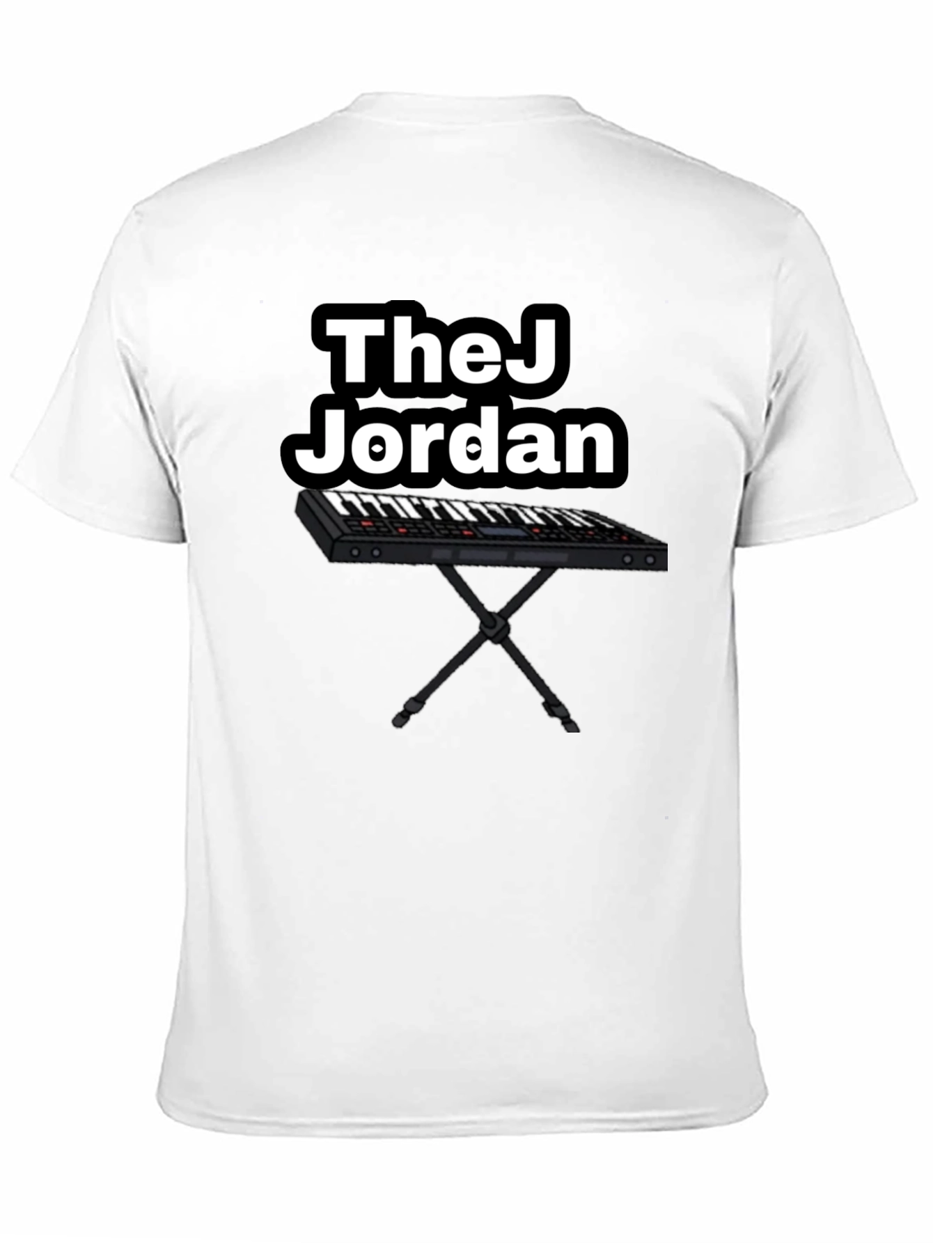 TheJ Jordan Keyboard Graphic Tee - Black