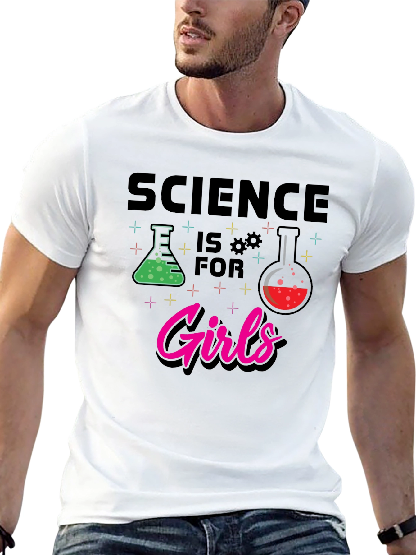 Science is for Girls T-Shirt