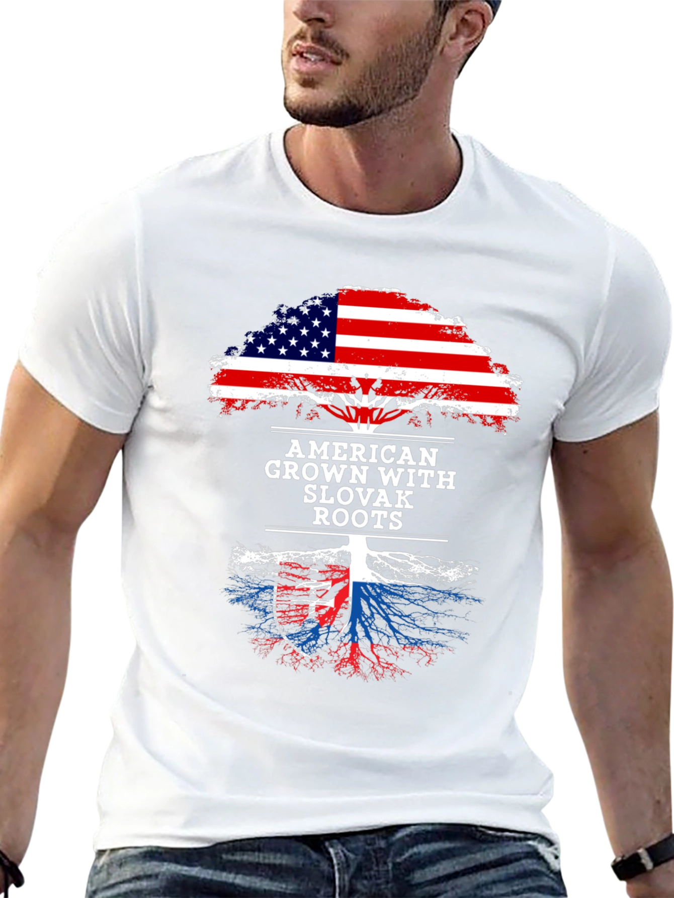 American Slovak Roots T-Shirt