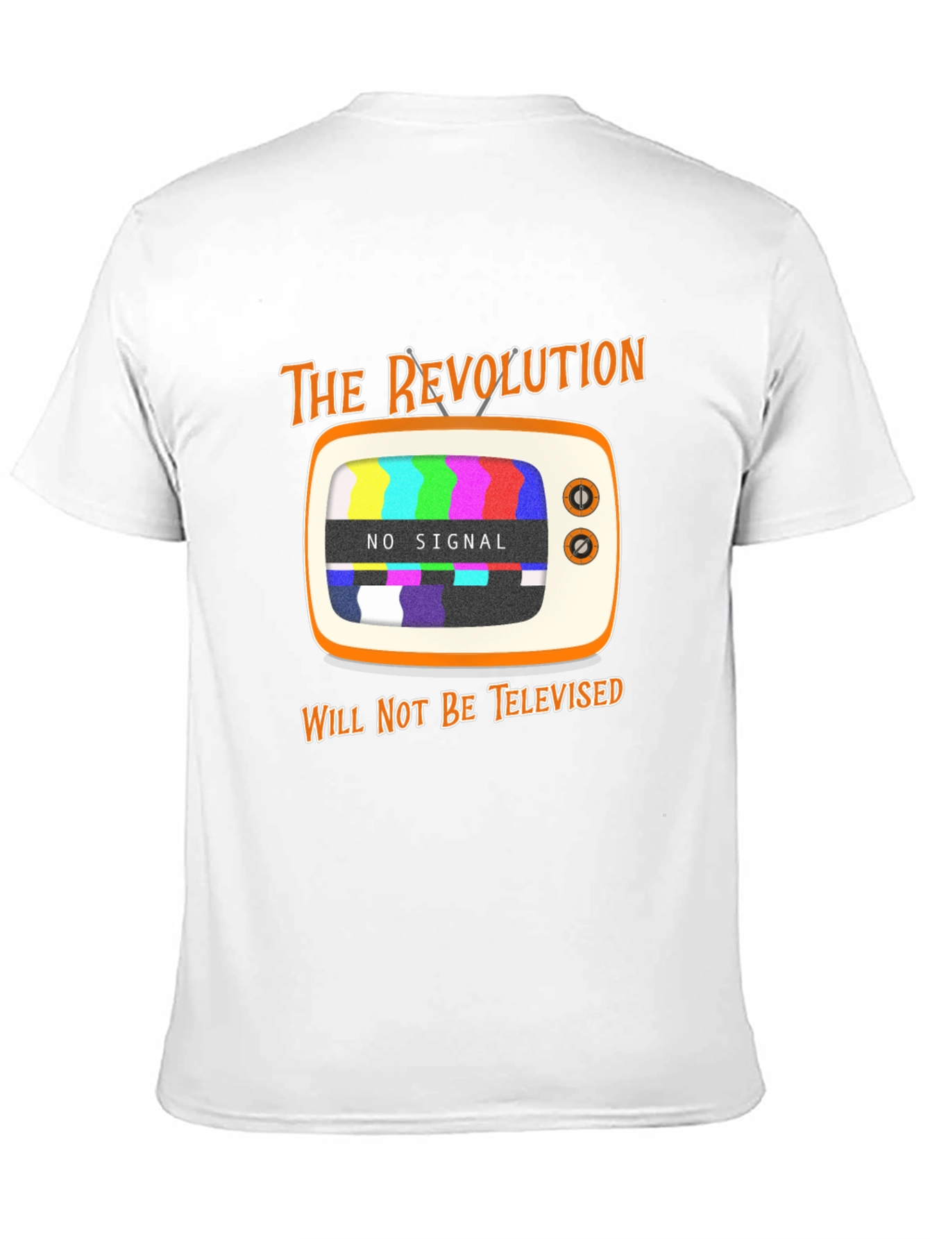 Revolution Not Televised Graphic Tee - Black T-Shirt