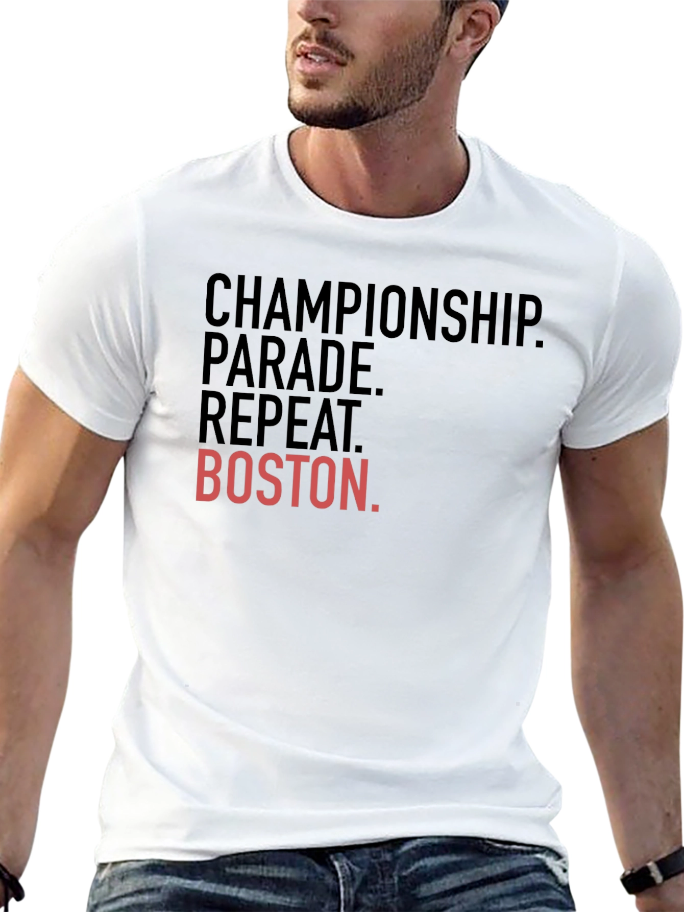 Championship Parade Repeat Boston T-Shirt