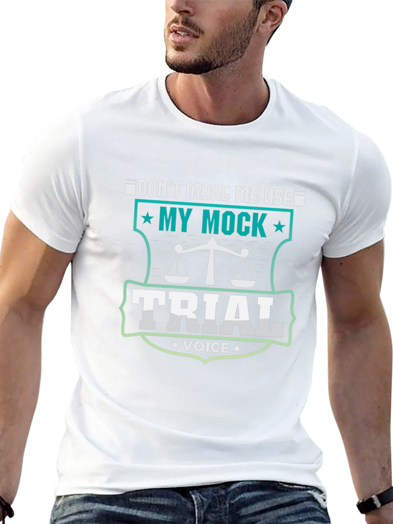 Mock Trial Voice T-Shirt - Lawyer Gift