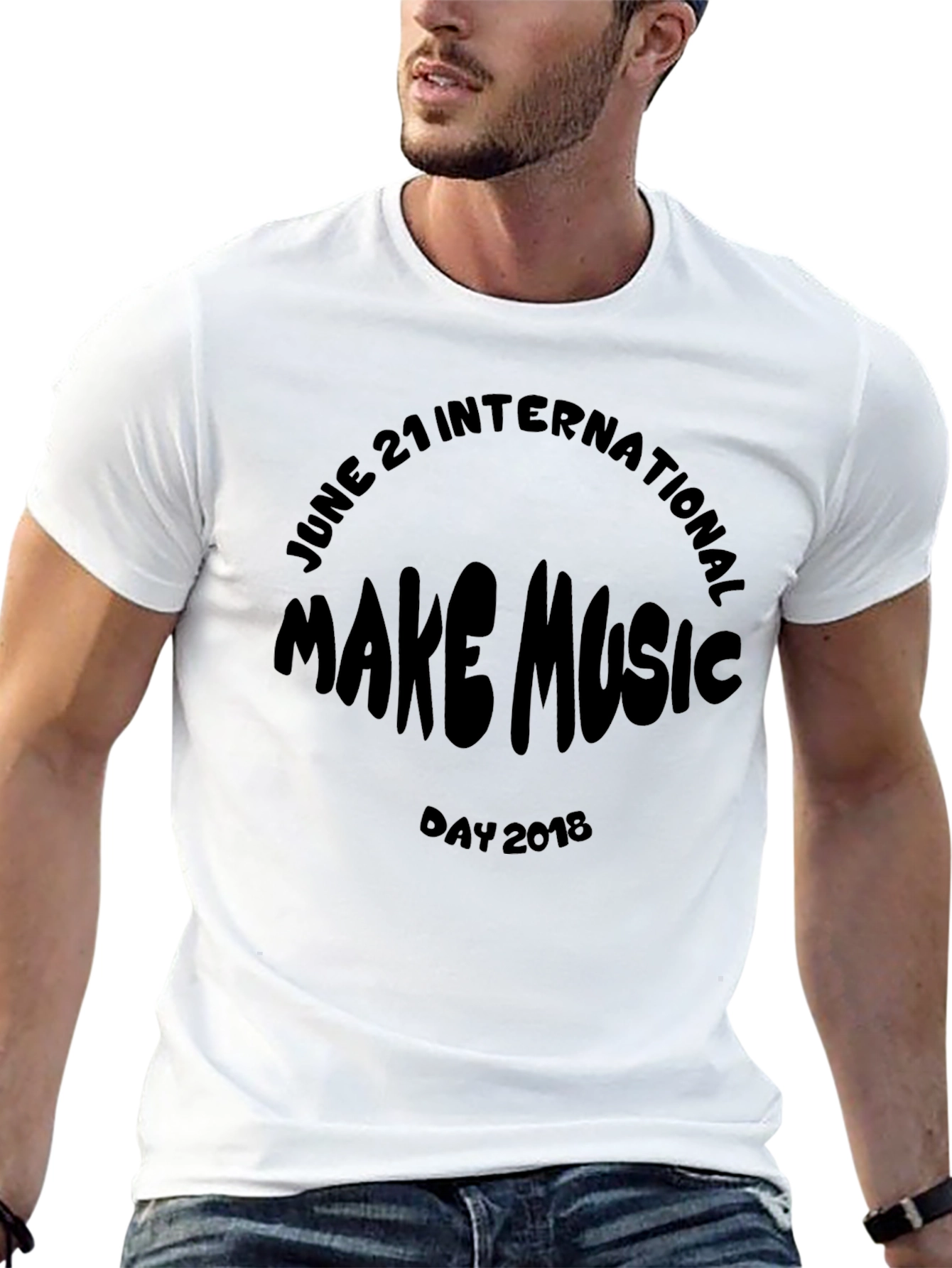 Make Music Day 2018 Black T-Shirt