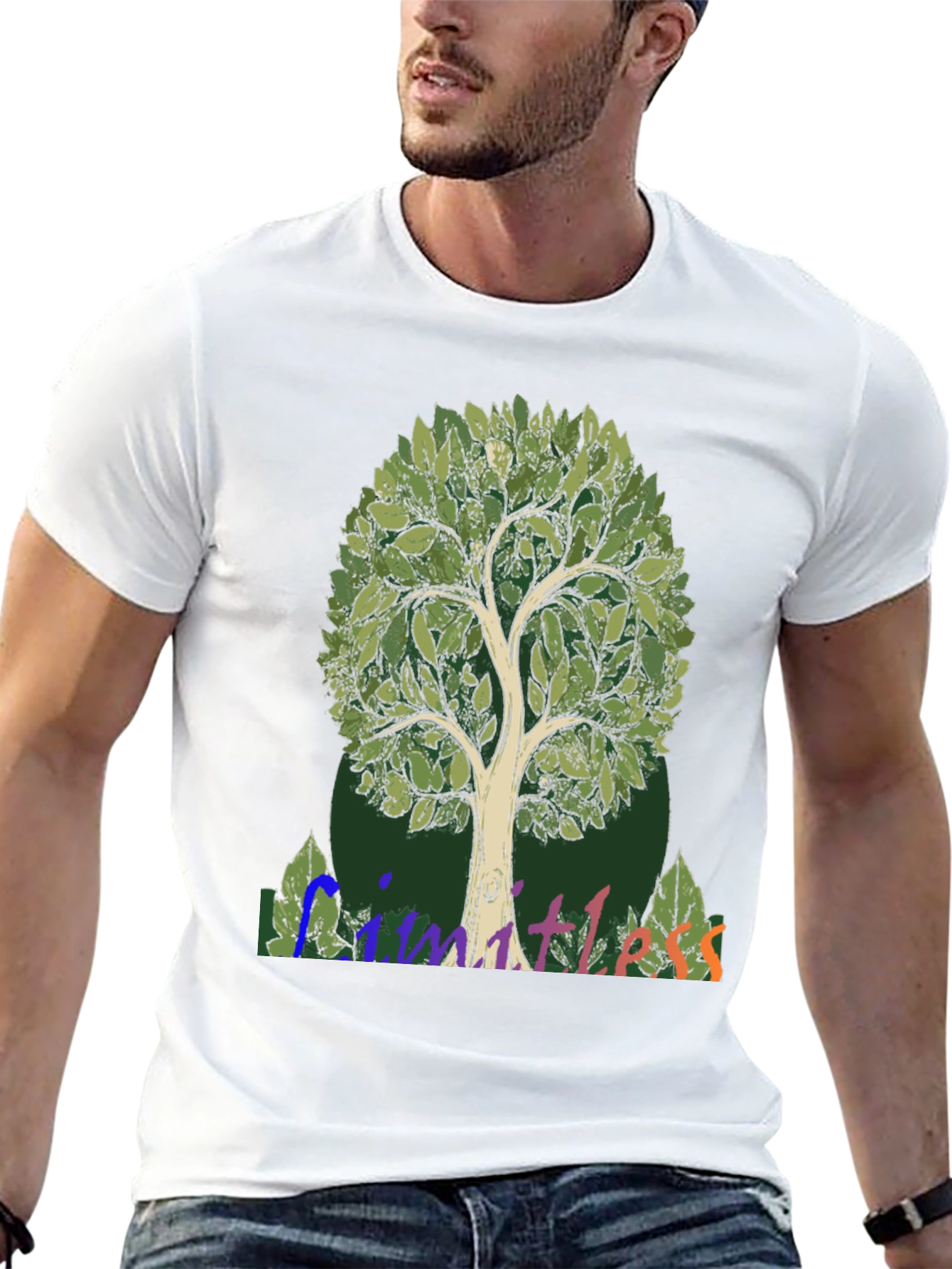 Limitless Tree Graphic Tee - Nature Inspired Design