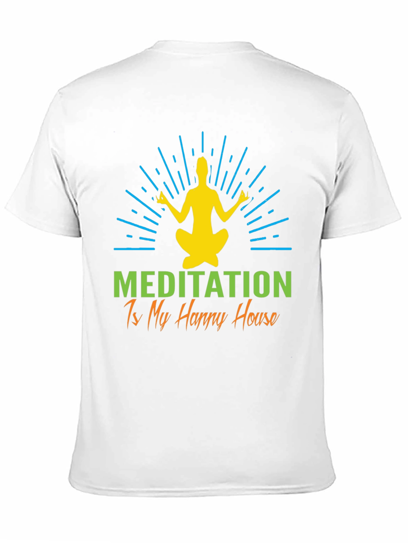 Meditation Happy House Graphic Tee