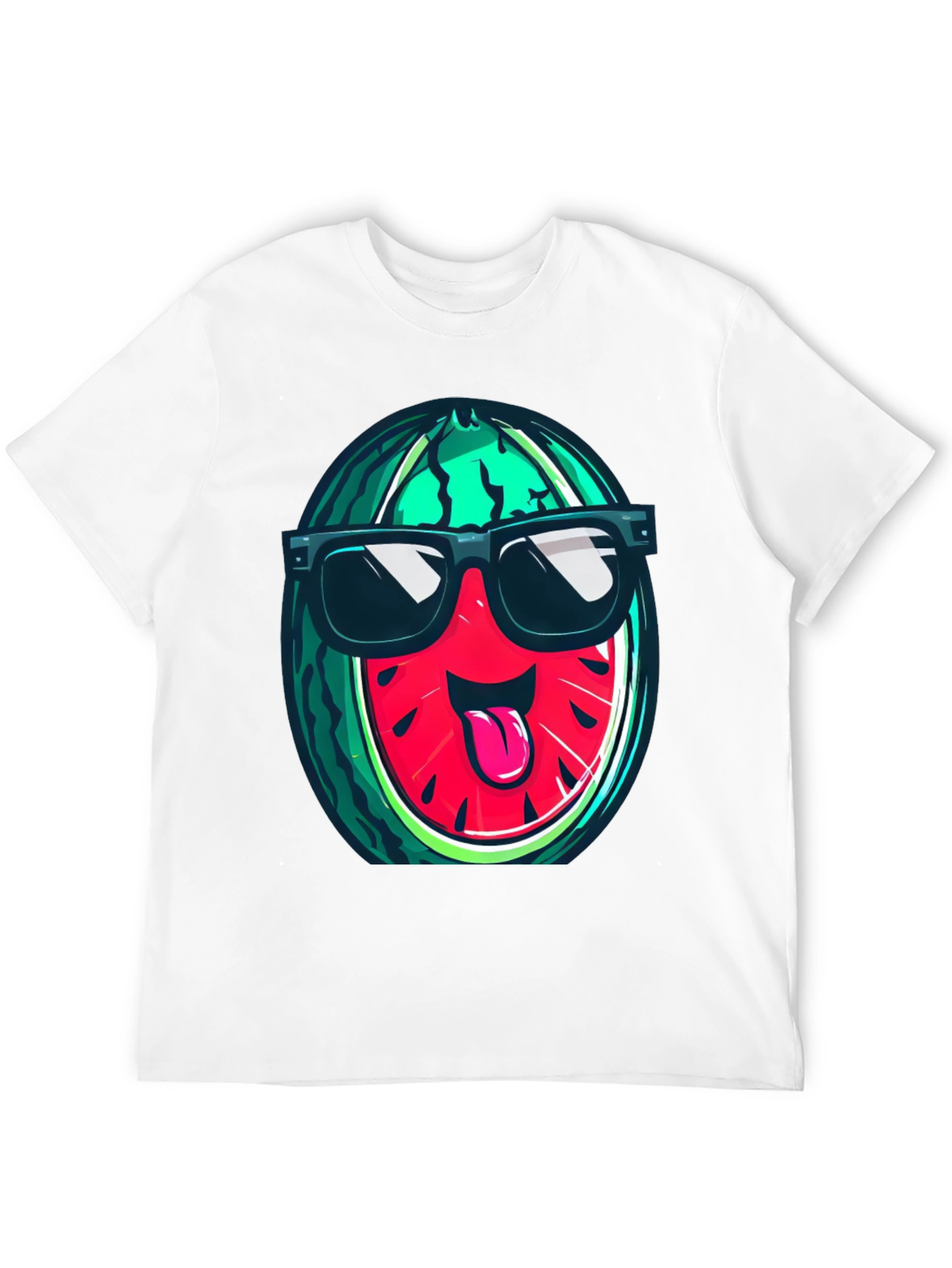 Cool Watermelon Graphic T-Shirt