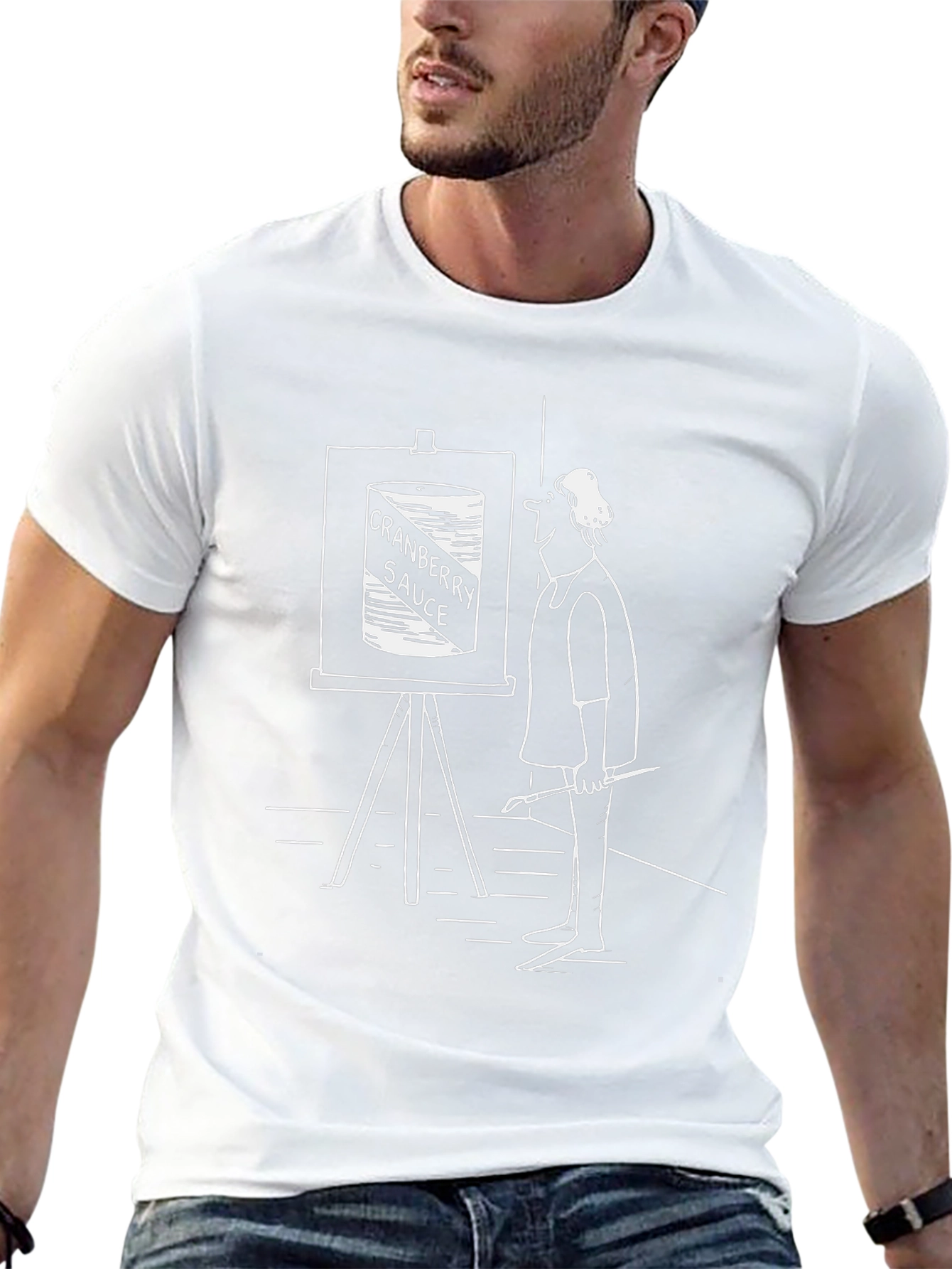 Cranberry Sauce Artist T-Shirt - Unique Graphic Tee