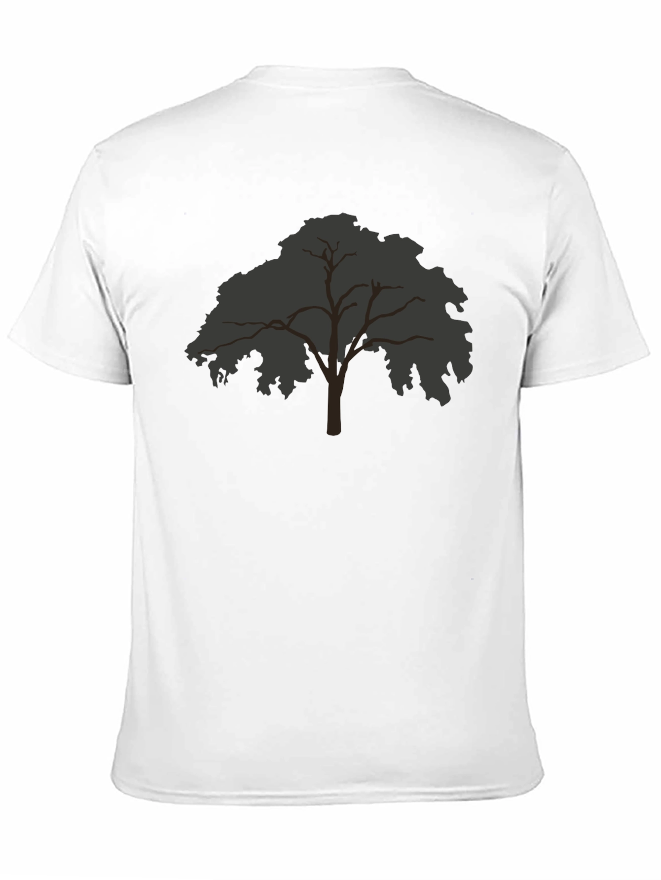 Mens Black Tree Graphic T-Shirt