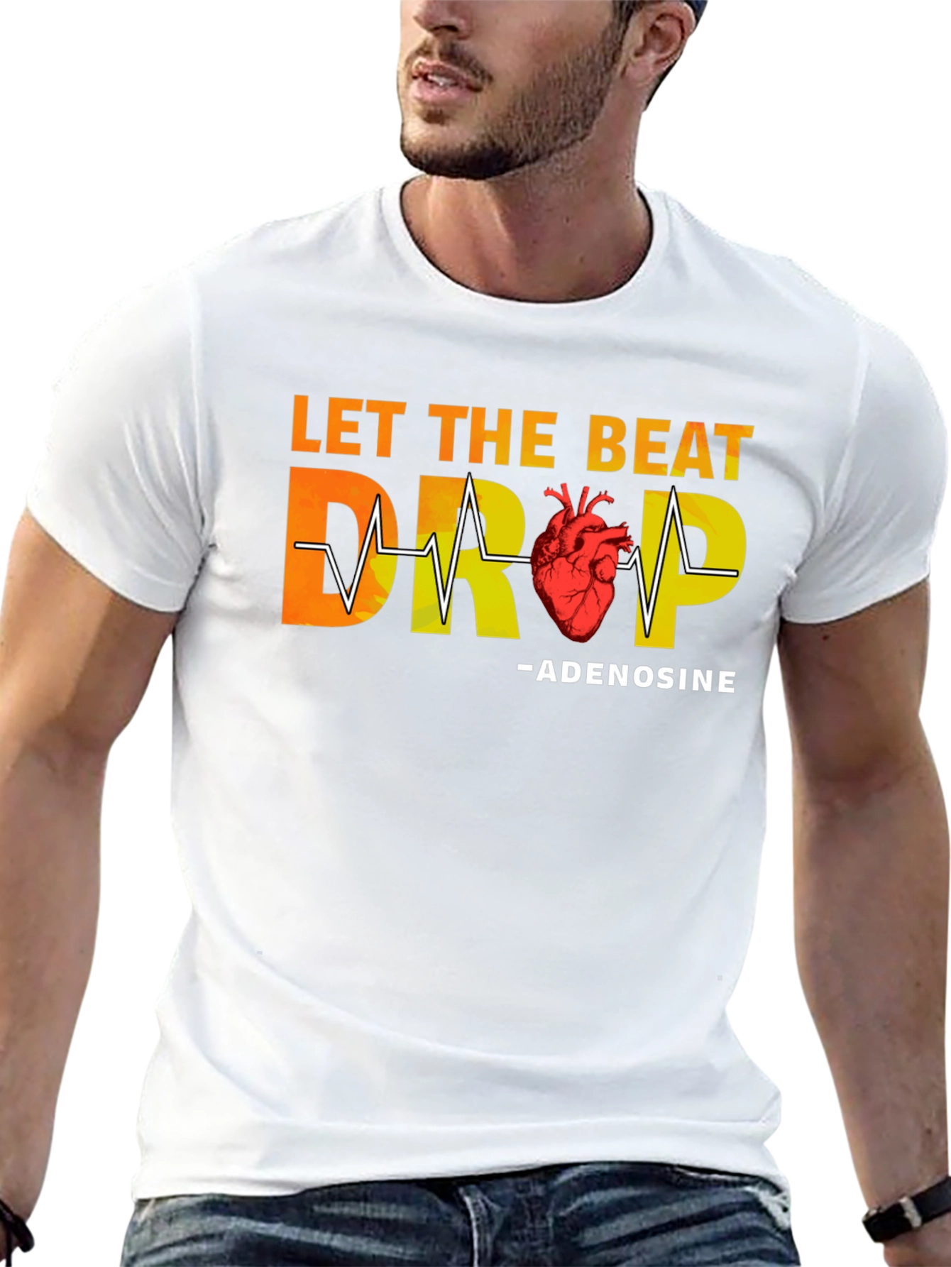 Let The Beat Drop Adenosine T-Shirt